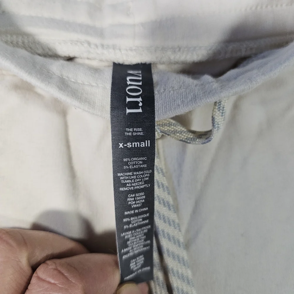 Vuori Performance Jogger Ecru Heather - Picture 6 of 12